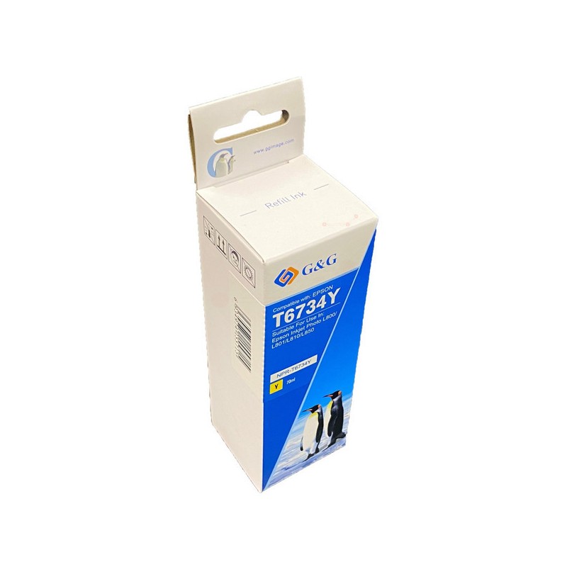 Epson  (T6734) Compatible Ink bottle yellow(T6734)