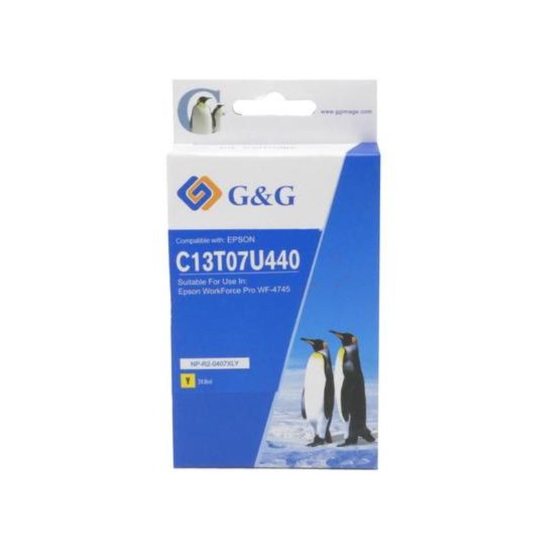 Epson  (407) Compatible Ink cartridge yellow(407)