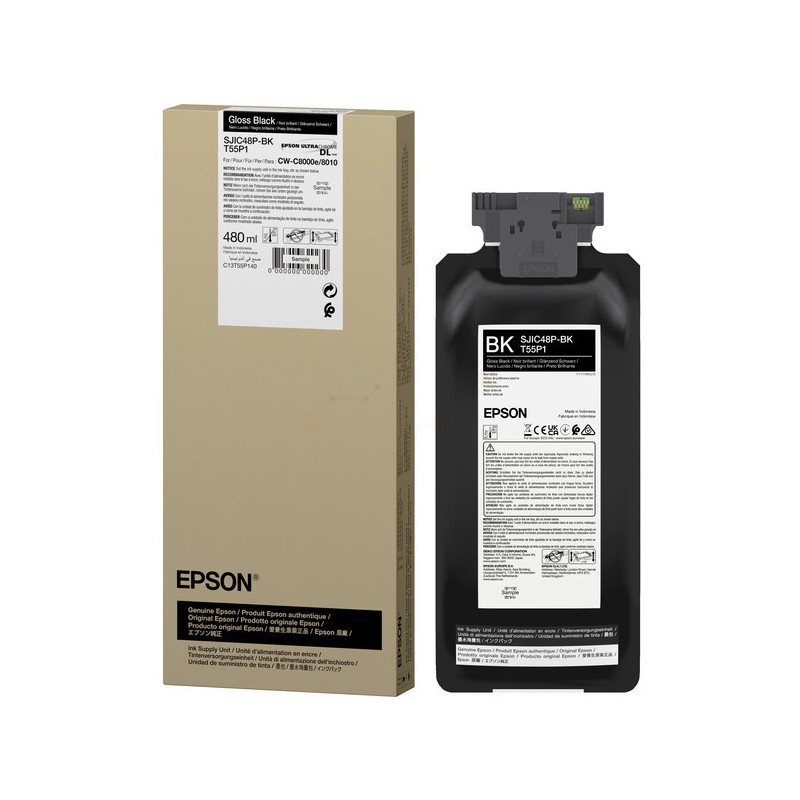 Epson  (SJIC-48-P-BK) Original Ink cartridge black (C13T55P140)