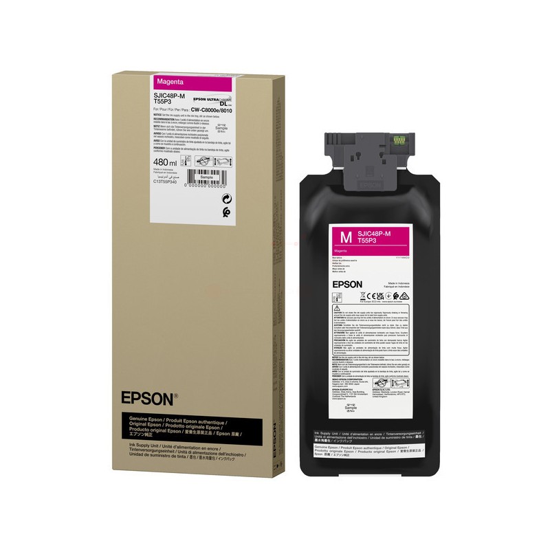 Epson  (SJIC-48-P-M) Original Ink cartridge magenta (C13T55P340)