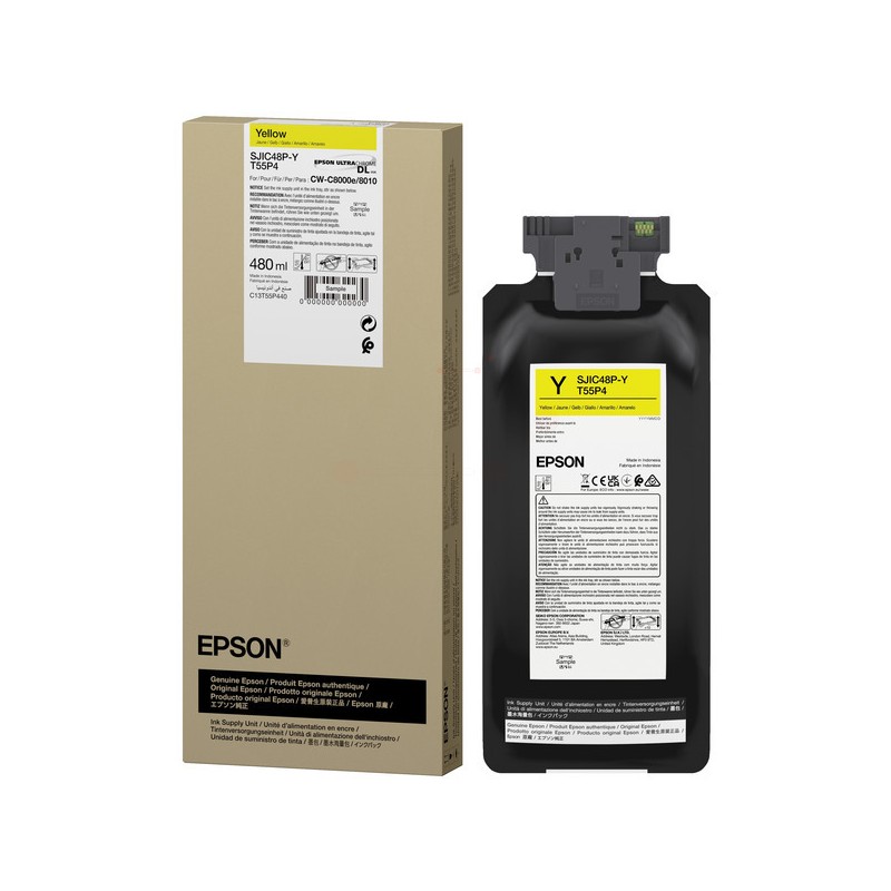 Epson  (SJIC-48-P-Y) Original Ink cartridge yellow (C13T55P440)