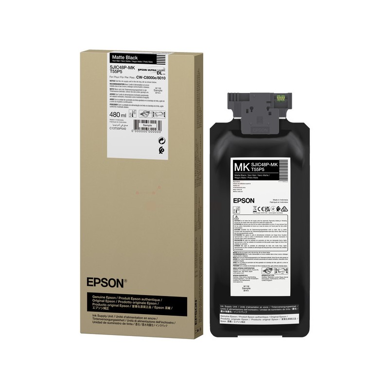Epson  (SJIC-48-P-MK) Original Ink cartridge black matt (C13T55P540)