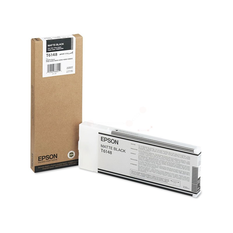 Epson  (T6148) Original Ink cartridge black matt (C13T614800)