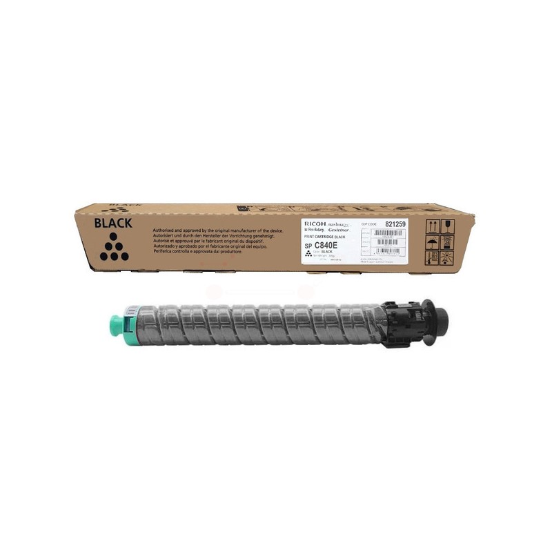 Lanier  (SP C 840 E) Original Toner-kit black (821259)