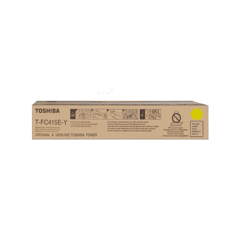 Toshiba  (T-FC 415 EY) Original Toner yellow (6AJ00000182)