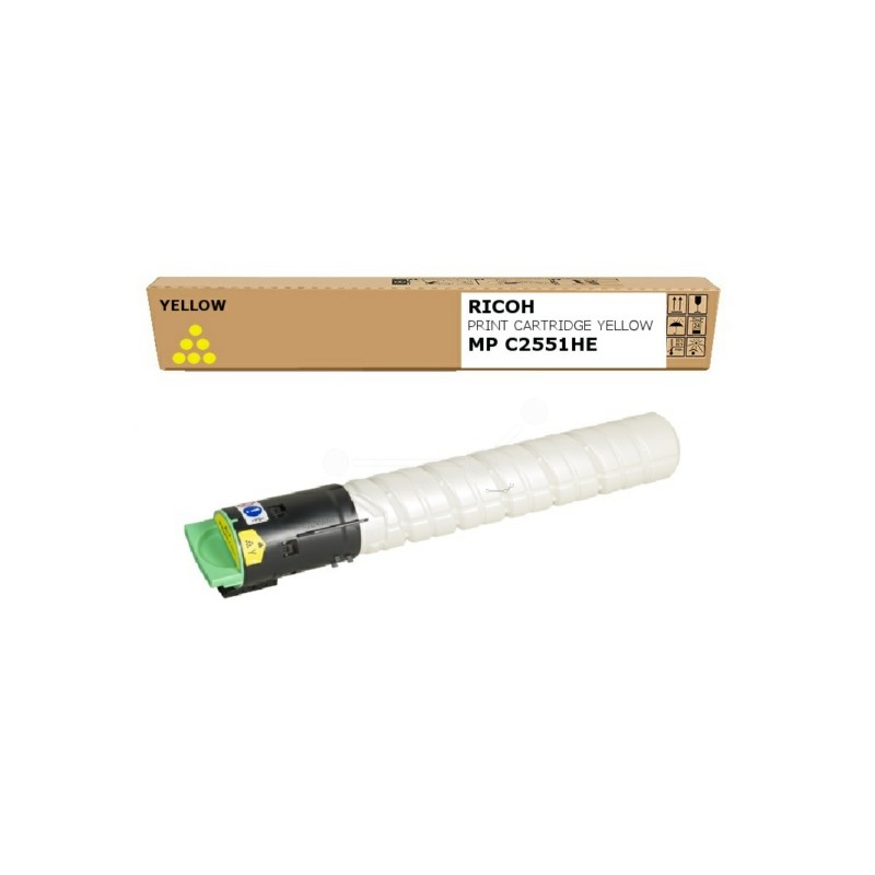 Ricoh  (TYPE MPC 2551 HE) Original Toner yellow (842062)