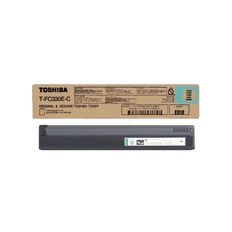 Toshiba  (T-FC 200 EC) Original Toner-kit cyan (6AJ00000119)