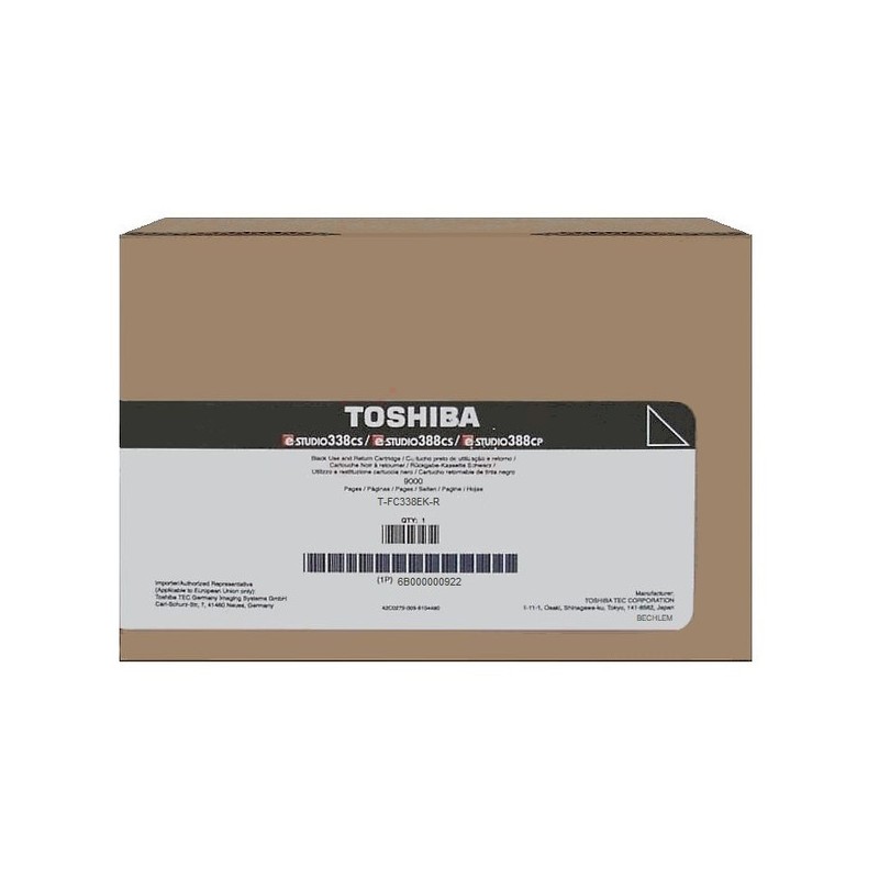 Toshiba  (T-FC 338 E KR) Original Toner black return program (6B000000922)