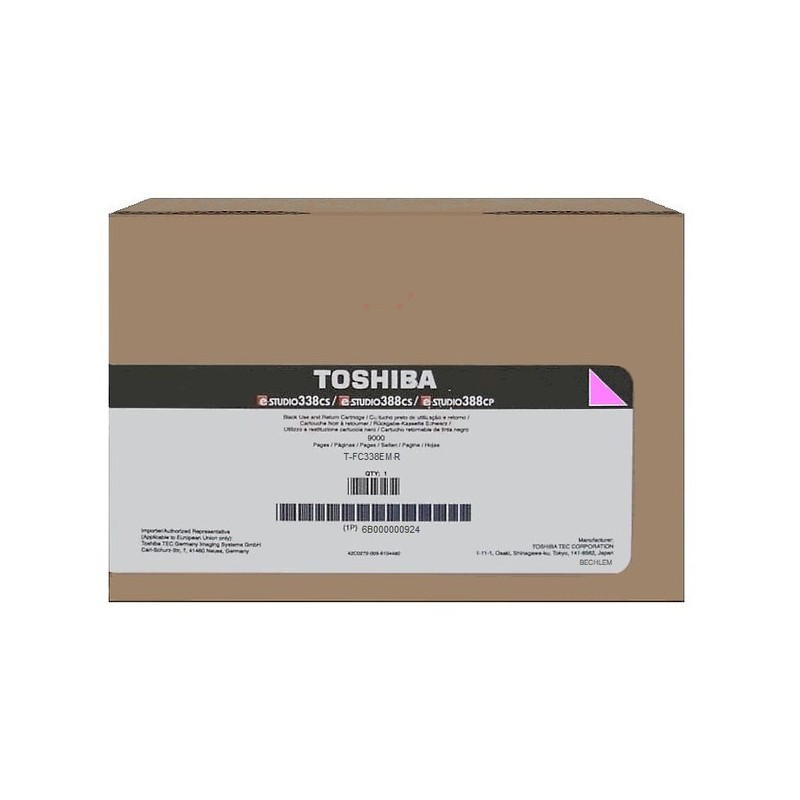 Toshiba  (T-FC 338 E MR) Original Toner magenta return program (6B000000924)