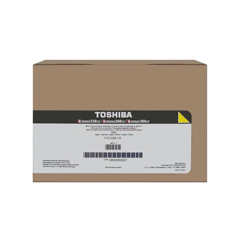 Toshiba  (T-FC 338 E YR) Original Toner yellow return program (6B000000927)