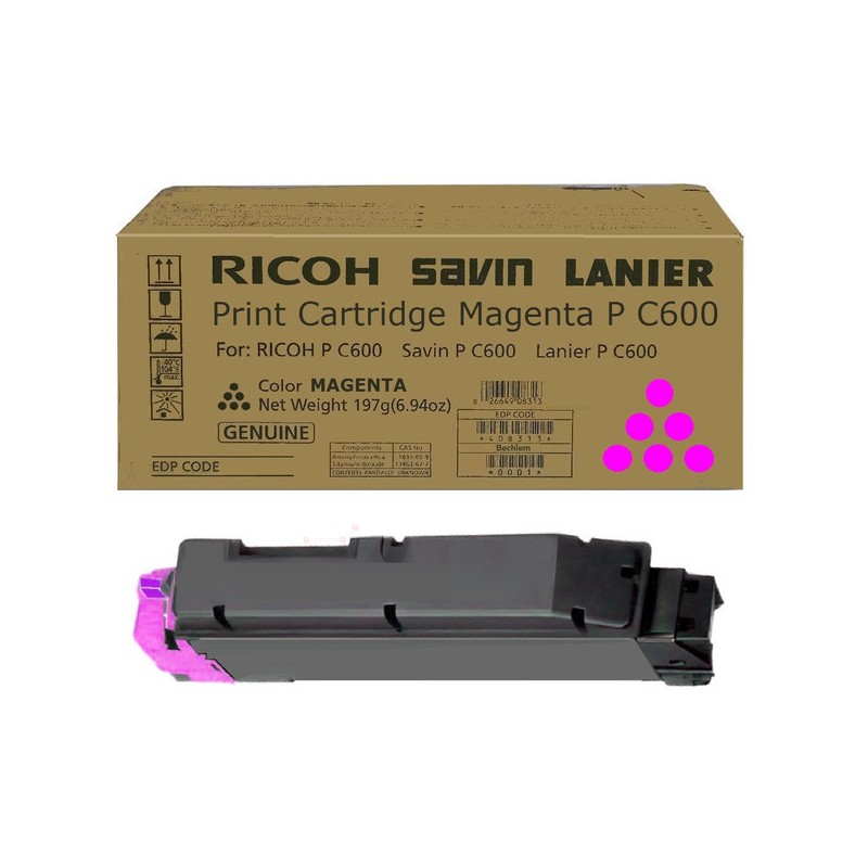 Lanier  (P C600) Original Toner-kit magenta (408316)
