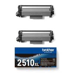 Brother Original Toner Twin Pack(TN-2510XL)