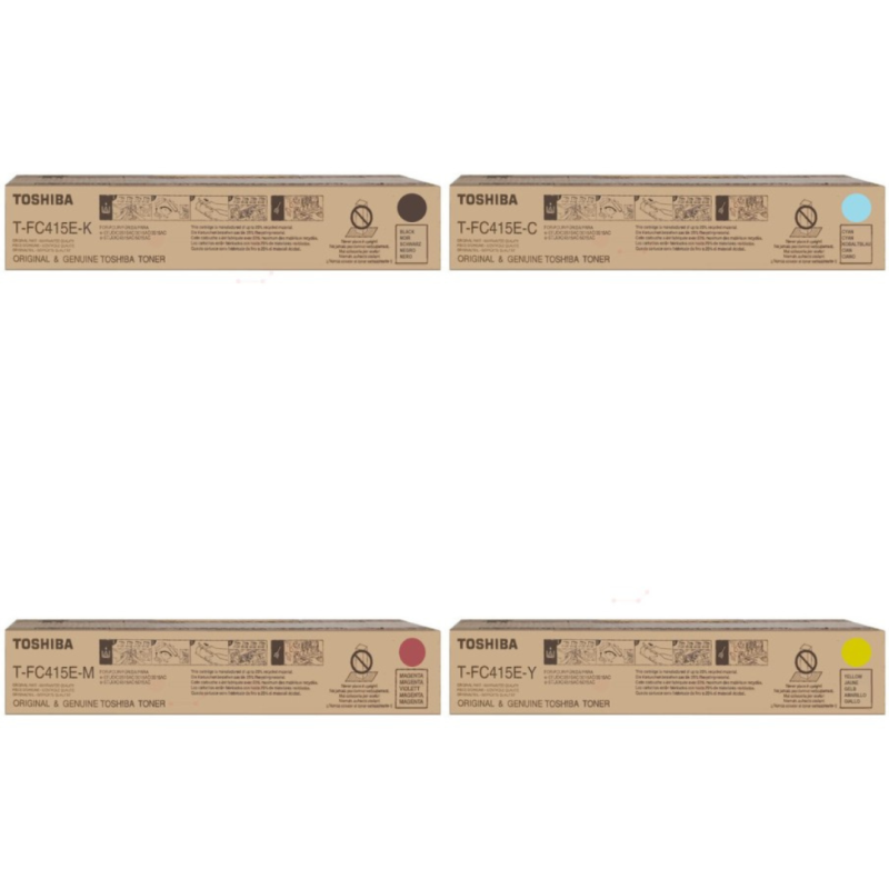 Toshiba (T-FC 415E) Original Toner Multipack - CMYK