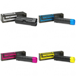 Kyocera Original TK8705 Toner Multipack - KYOTK8705K/KYOTK8705C/KYOTK8705M/KYOTK8705Y