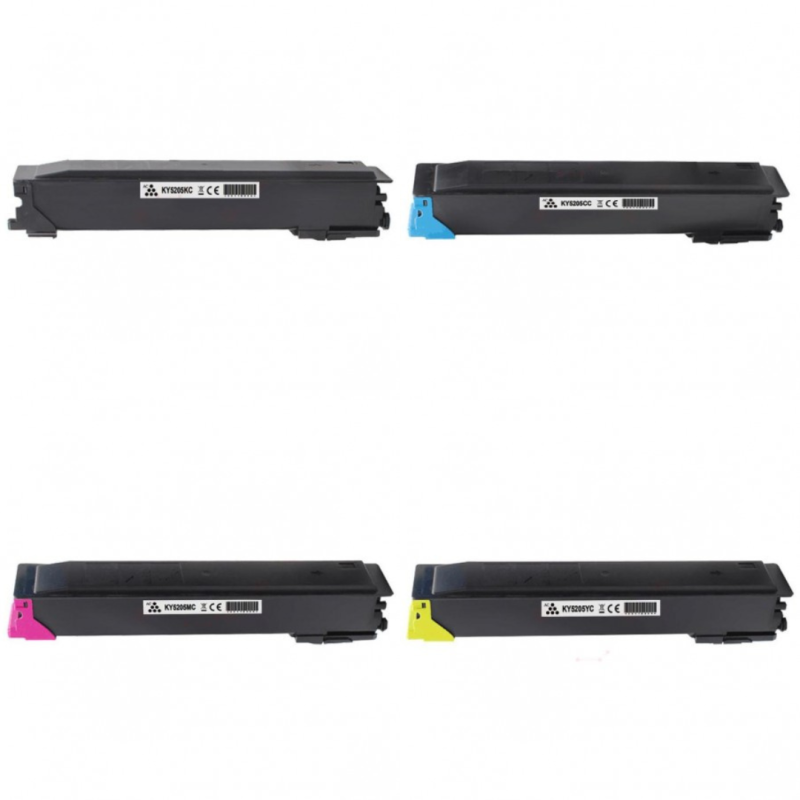 Kyocera Compatible TK5205K TK5205Y TK5205C TK5205M Toner Multipack
