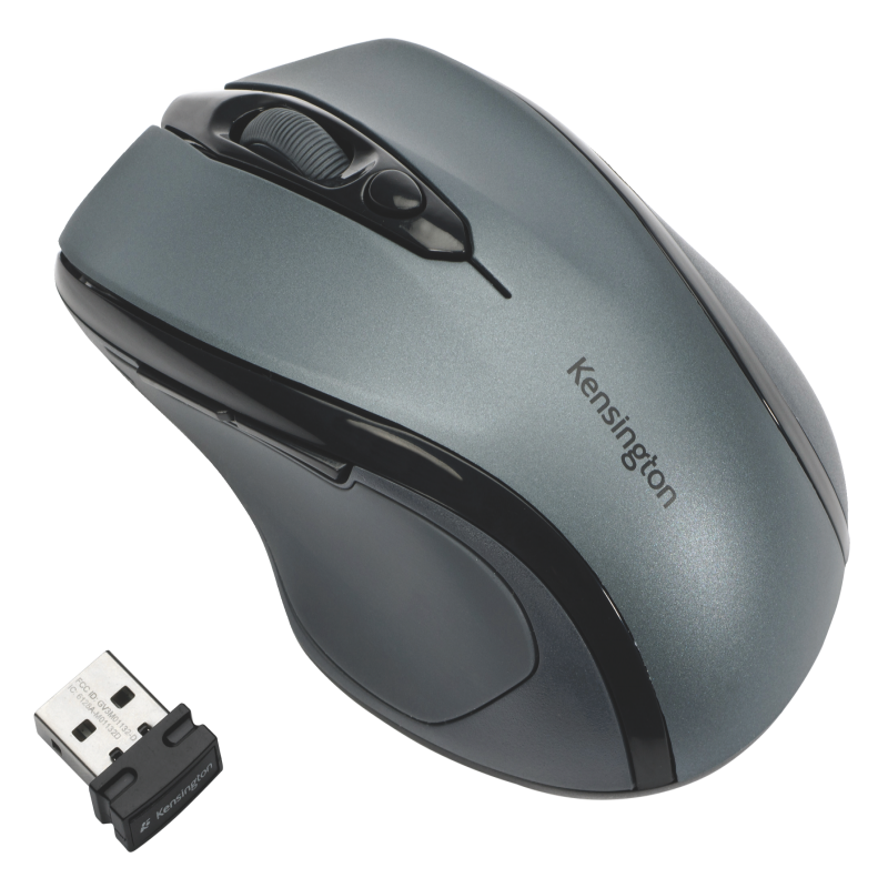 Kensington K72423WW Pro Fit Wireless Mid-Size Mouse Grey