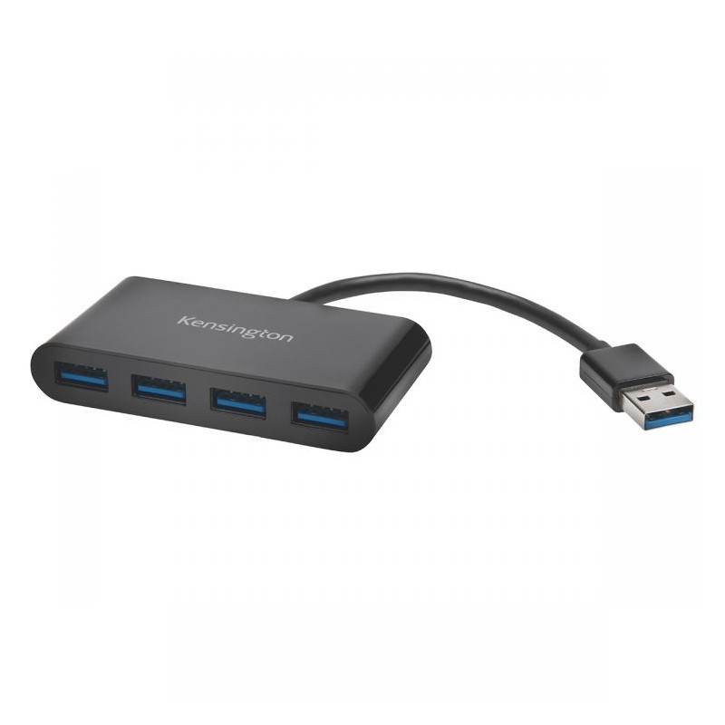Kensington K39121EU USB 3.0 4-Port Hub for Windows and Mac