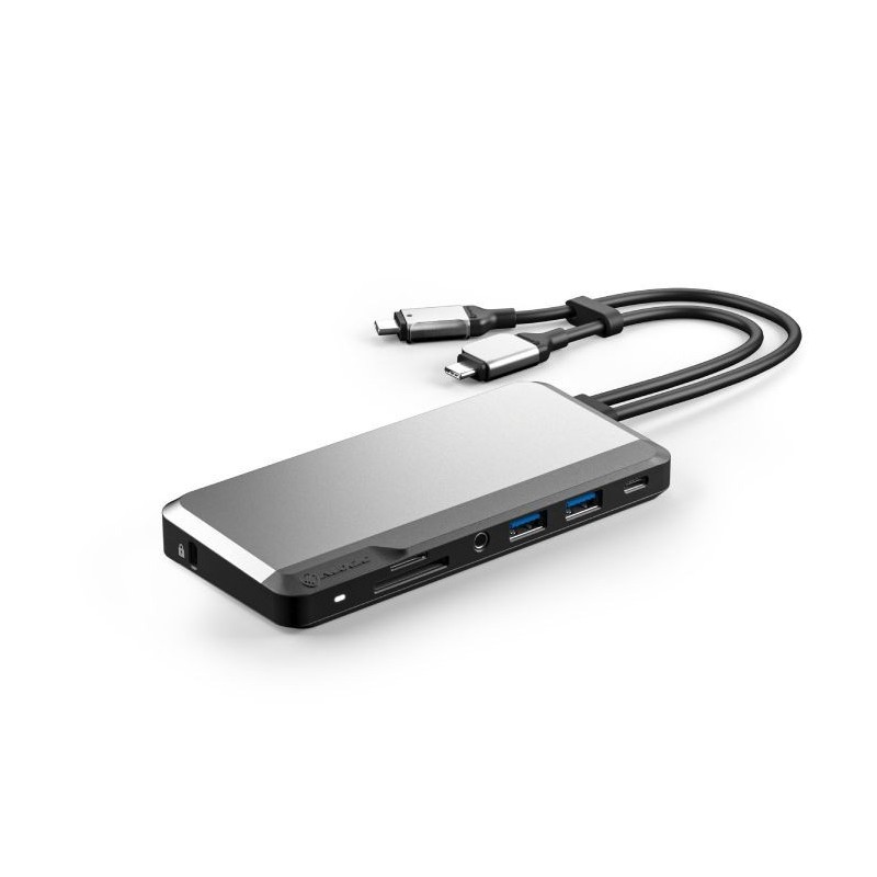 Alogic USB-C Super Dock - 10-in-1 with Dual Display 4K 60Hz Support