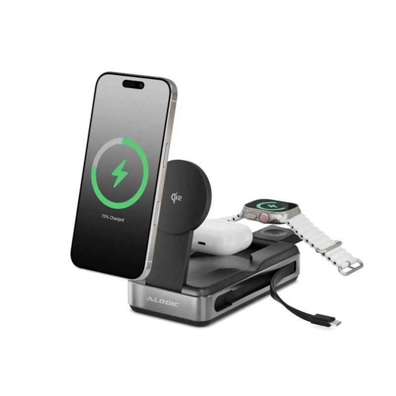 Alogic Roam 21,000mAh Universal Power Bank 3-in-1 Wireless Charging
