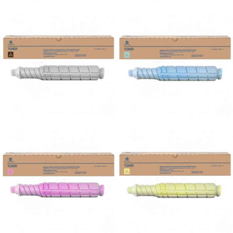Konica Original TN620 Toner Multipack - TN620K/TN620C/TN620M/TN620Y