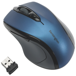 Kensington K72421WW Pro Fit Wireless Mid-Size Mouse Blue Kensington K72421WW Pro Fit Wireless Mid-Size Mouse Blue