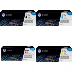 HP Original 122A Toner Multipack - Q3960A/Q3961A/Q3962A/Q3963A