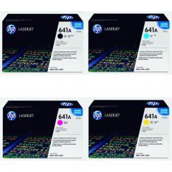 HP Original 641A Toner Multipack - HPC9720A/HPC9721A/HPC9723A/HPC9722A