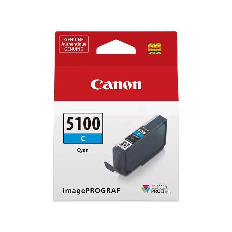 Canon  (PFI-5100 C) Original Ink cartridge cyan (6953C001)