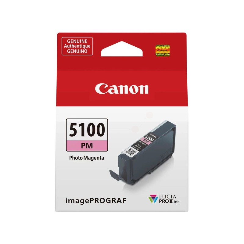Canon  (PFI-5100 PM) Original Ink cartridge light magenta (6957C001)