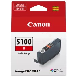 Canon  (PFI-5100 R) Original Ink cartridge red (6958C001)
