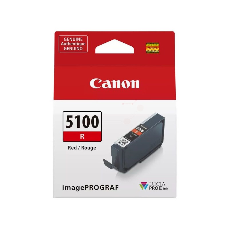 Canon  (PFI-5100 R) Original Ink cartridge red (6958C001)