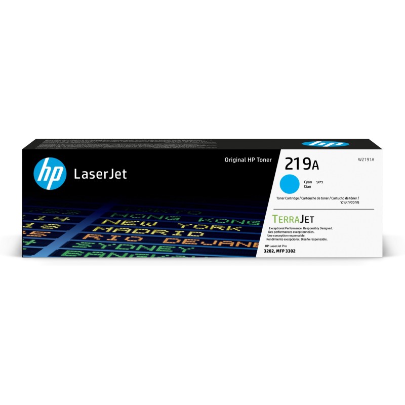 HP  (219A) Original Toner cartridge cyan (W2191A)
