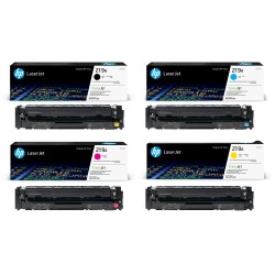 HP (219A) Original Toner cartridge Multi-Pack Standard Capacity W2190A/W2191A/W2192A/W2193A
