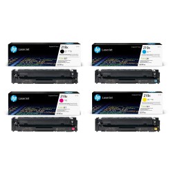 HP (219X) Original Toner cartridge Multi-Pack high-capacity W2190X/W2191X/W2192X/W2193X