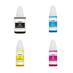 Canon (GI-490) Original Ink Multipack CMYK - GI-490 BK / GI-490 C / GI-490 M / GI-490 Y