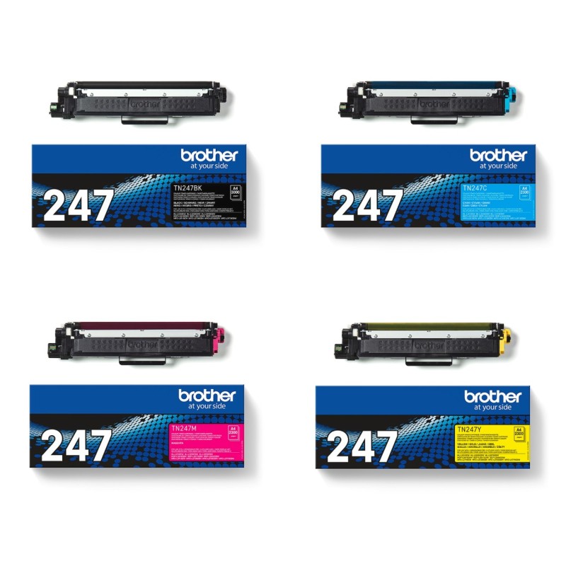 Brother Original Toner Multi Pack Bk,C,M,Y (TN-247 CMYK)