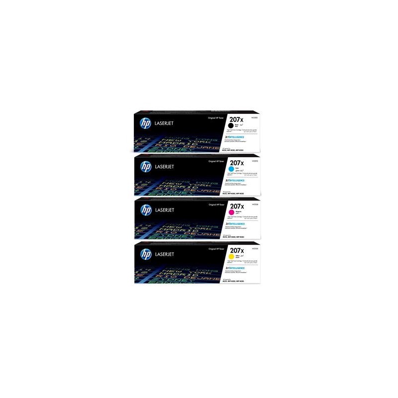 HP (207X) Original Toner cartridge multipack Bk/C/M/Y