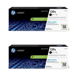 HP  (139X) Original Toner cartridge Black Twin-Pack (W1390X)