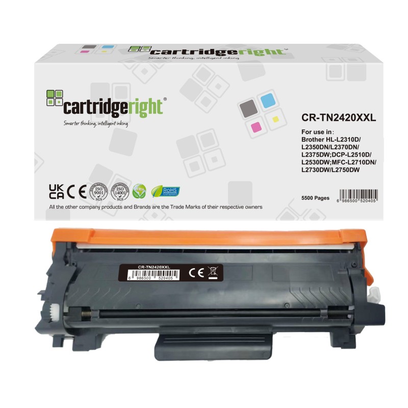 Brother  (TN-2420XXL) Compatible Jumbo Toner-kit 6,000 Pages