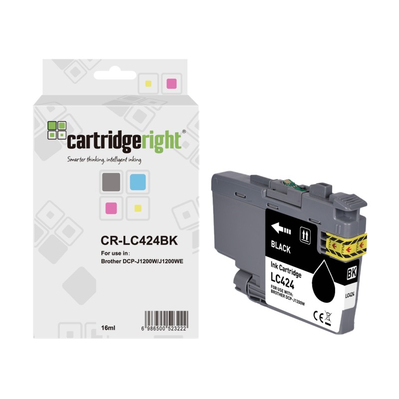 Brother  (LC424BK) Compatible Ink cartridge black(11513424)