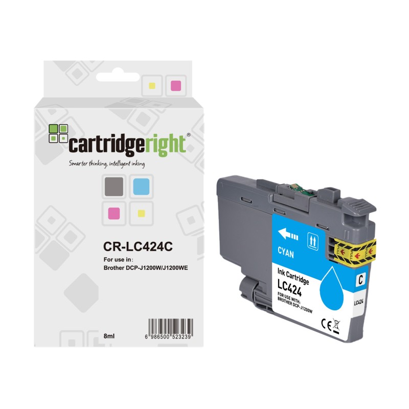 Brother  (LC424C) Compatible Ink cartridge cyan(11513425)