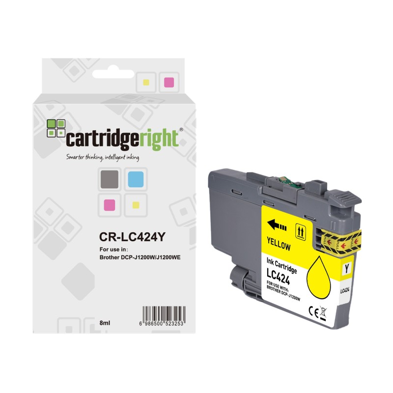 Brother  (LC424Y) Compatible Ink cartridge yellow(11513427)