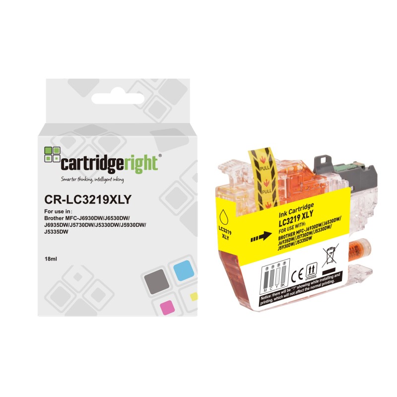 Brother  (LC3219XLY) Compatible Ink cartridge yellow(11513224)