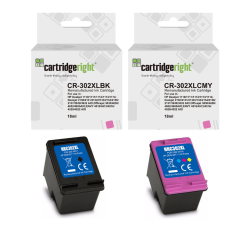 HP  (302) Original Ink Cartridge Multi Pack Black + Color