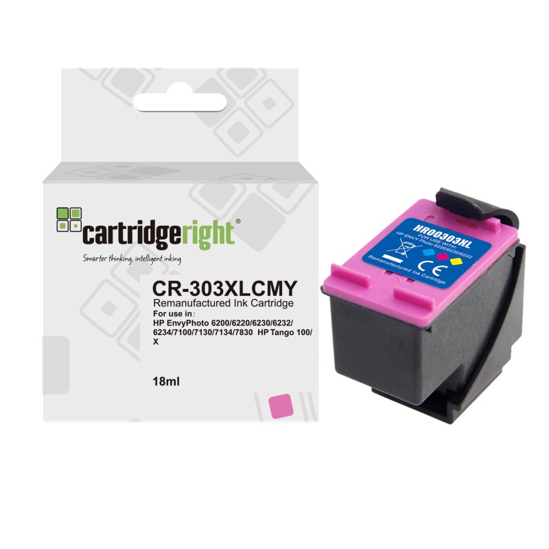 HP 303XL Compatible Ink Cartridge Color 18ml