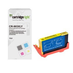 HP Compatible 903XL Ink Cartridge 12ml Yellow - High Capacity