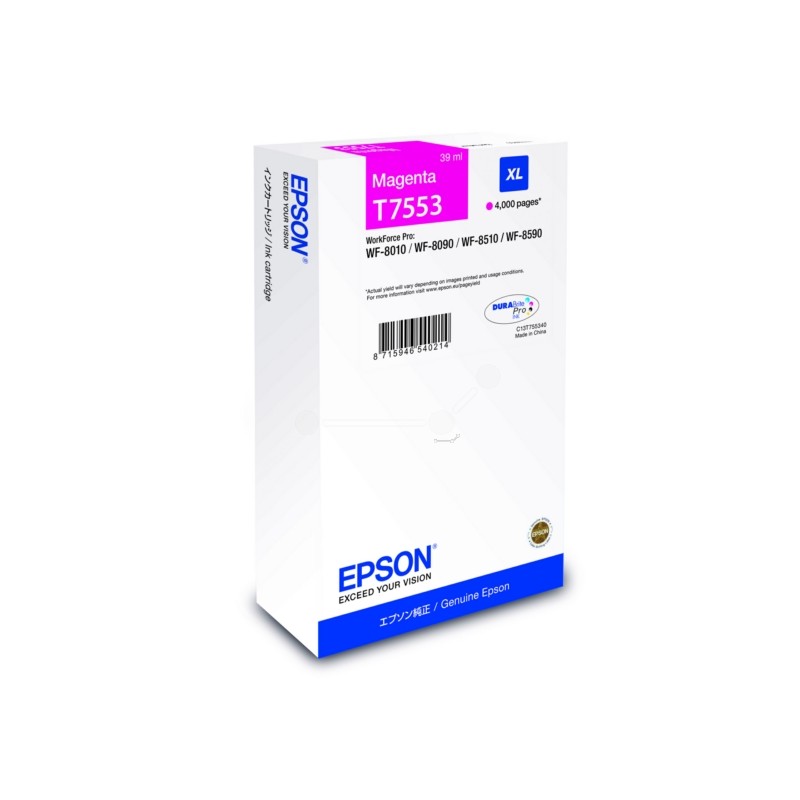 Epson  (T7553) Original Ink cartridge magenta (C13T75534N)