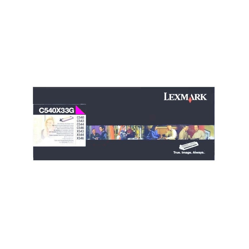Lexmark Original Developer unit magenta (C540X33G)
