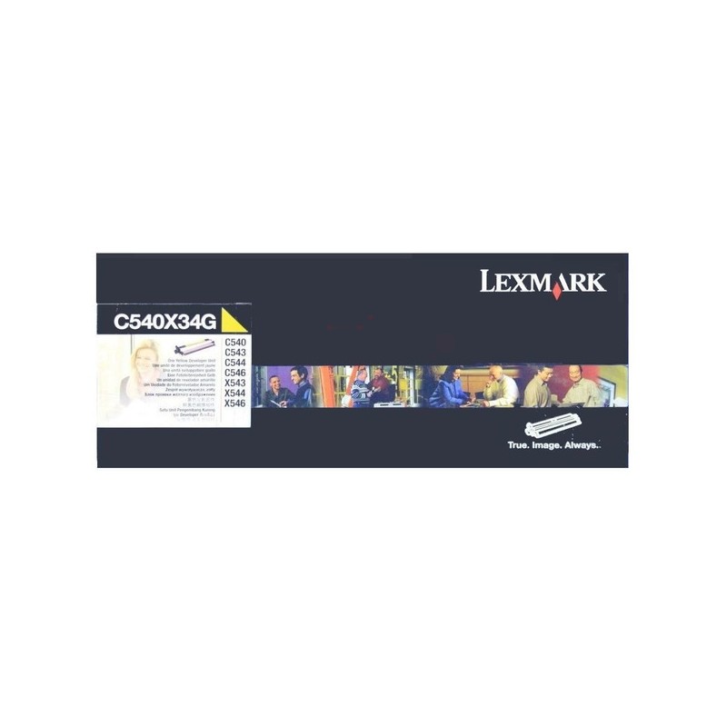 Lexmark Original Developer unit yellow (C540X34G)