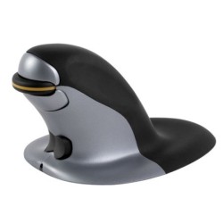 Fellowes 9894701 Medium Penguin Ambidextrous Vertical Mouse - Wireless Fellowes 9894701 Medium Penguin Ambidextrous Vertical Mouse - Wireless